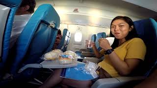 Philippine Airlines Bombardier Dash 8 Q300 Caticlan to Manila flight experience (Boracay Airport)
