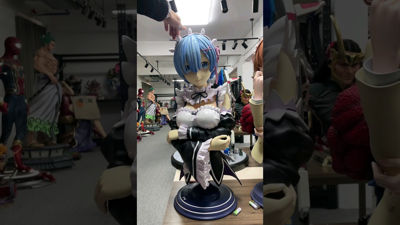Rem 1/1 Life-size Bust statue