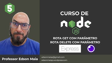 Curso de Node JS Aula 05 Criar Rotas GET com parâmetro no Express, Criar rota DELETE no Express