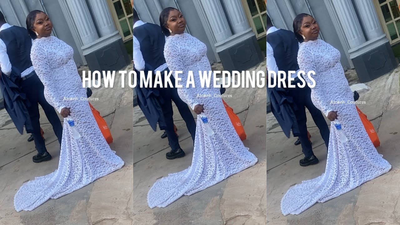 How to Sew a Wedding Dress | Step-by-Step Bridal Gown Tutorial - YouTube