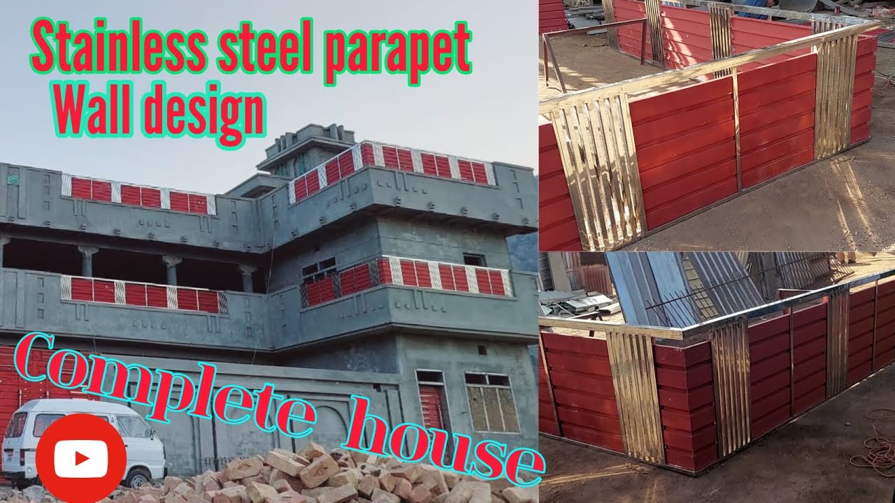 parapet wall | parda wall | parapet wall design | parda wall design |steel parapet |adil steel works