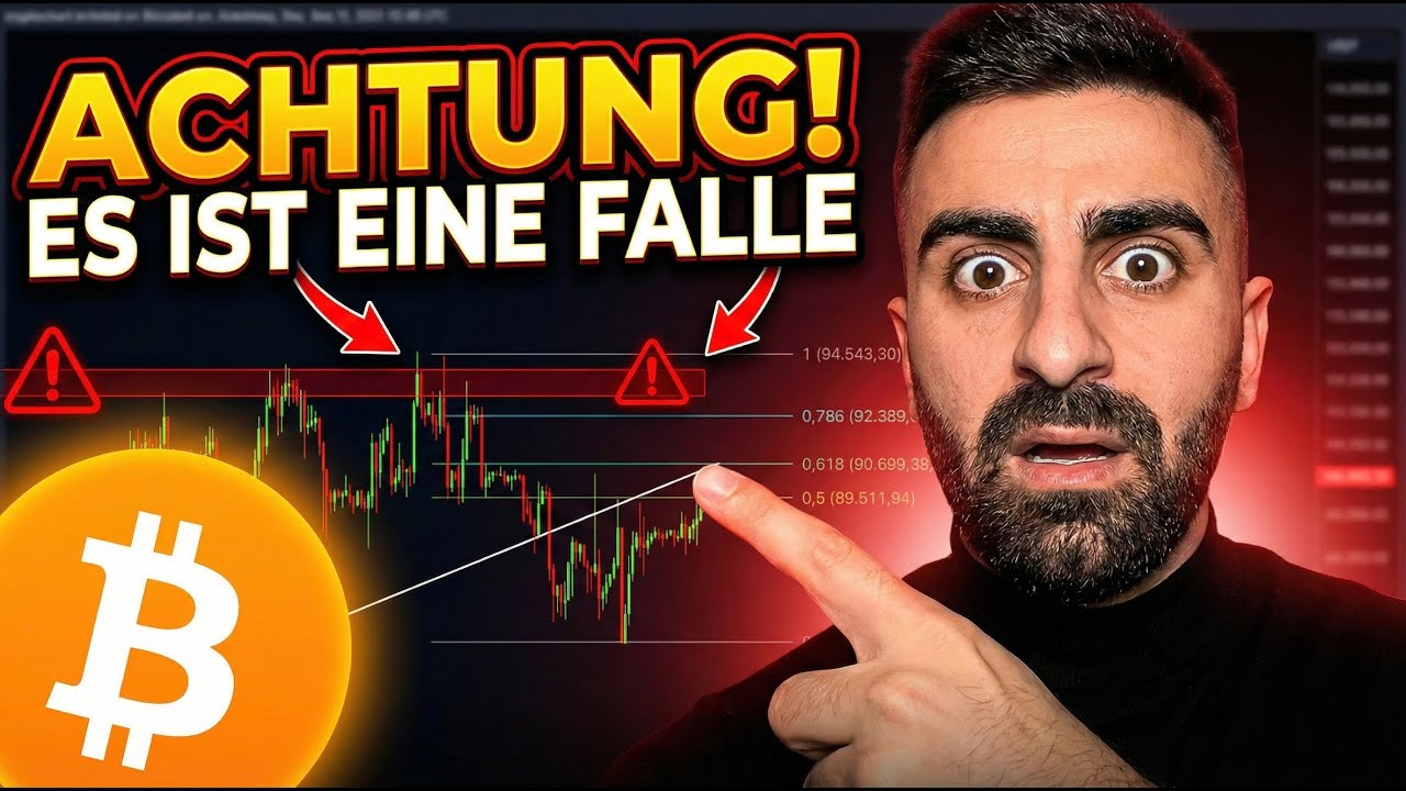BITCOIN ALARM: Es ist eine FALLE! ⚠️ (Verkaufen?)