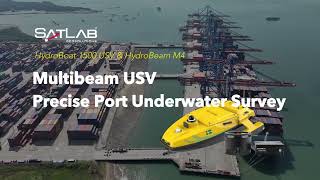 Inside a Smarter Port Hydrographic Survey | SatLab HydroBoat 1500 + HydroBeam M4