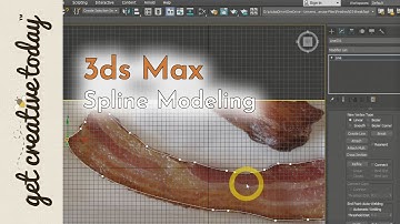 Get Creative Today with 3ds Max - Spline Modeling