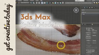 Get Creative Today with 3ds Max - Spline Modeling Net Worth