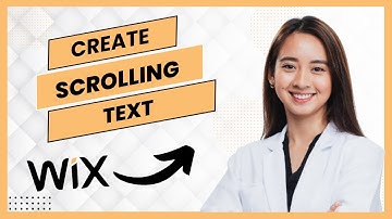 How to Create Scrolling Text in Wix Studio (Best Method)