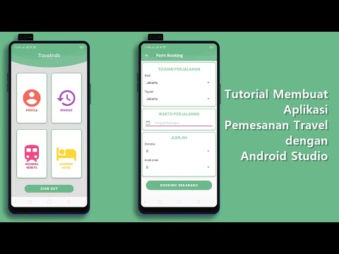 Tutorial Membuat Aplikasi Pemesanan Travel Dengan Android Studio Youtube