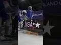 Superb sliding from Team USA! 🛷