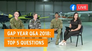 Gap Year Q&A 2018: Top 5 Questions