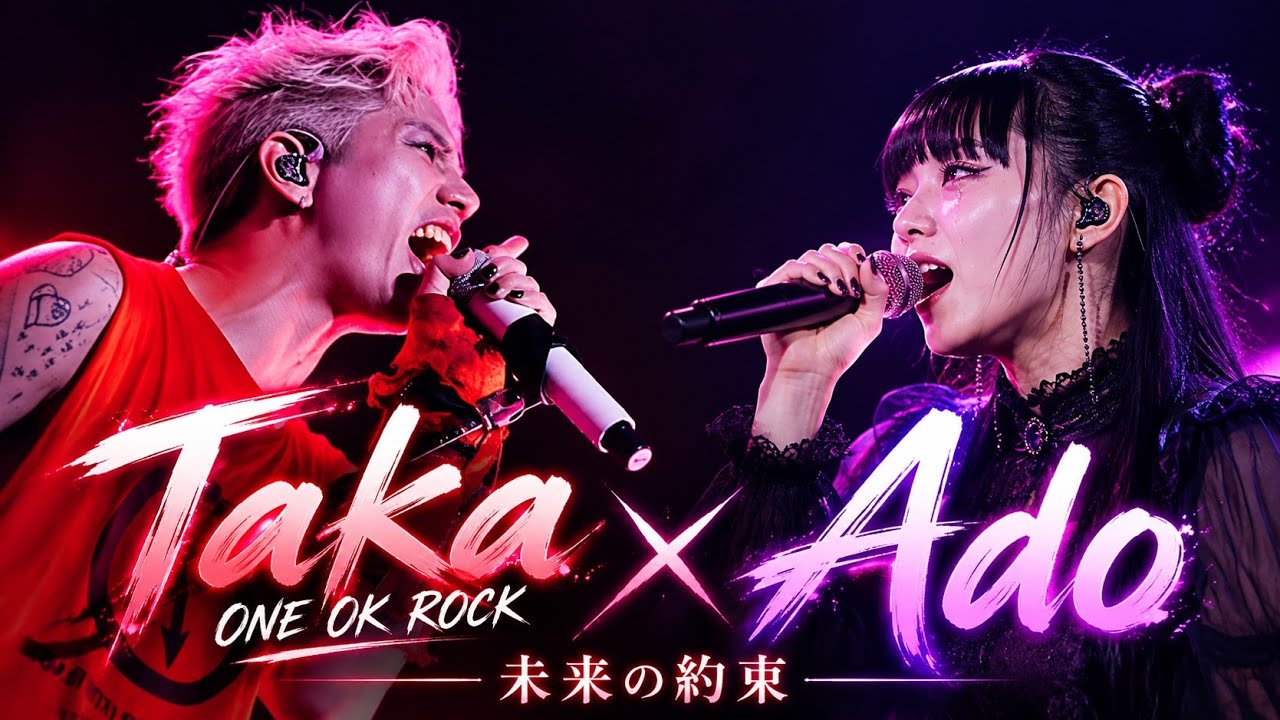 翔とイクラの不良のお約束 Taka × Ado 🎤😭💔｜二人が歌い始めた瞬間、日本中が涙した…「未来の