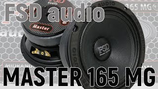 Обзор автомобильных динамиков FSD Audio Master 165 MG. Прослушка. Сравнение. Отзыв.