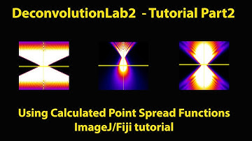 Using different PSFs for Deconvolution (ImageJ/Fiji)