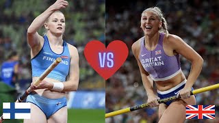 Molly Caudery Or Wilma Murto❓❤️❓I Pole Vault Munich 2022