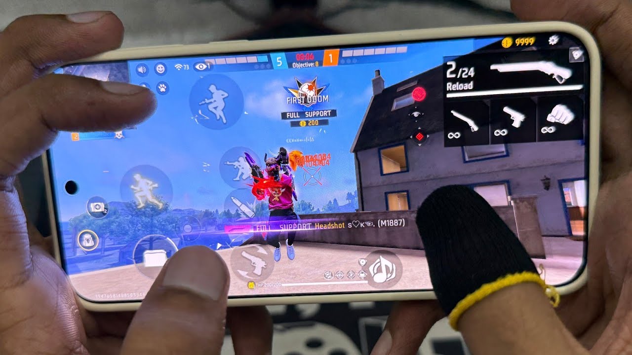 Распаковка VIVO X200 FE 🎁 и настройки камеры 📲 ⚙️ HUD + SENSI + DPI [ ОСОБЕННОСТИ FREE FIRE ]