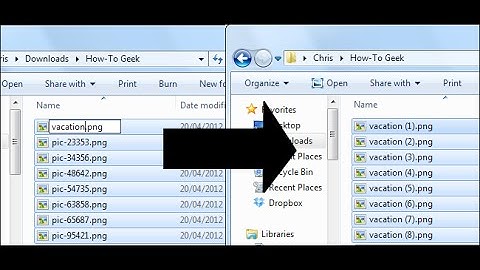 Cách đổi tên file hàng loạt bằng Batch Rename