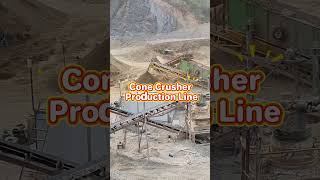 Cone Crusher Production Line:Complete Crushing Equipment for Mining and Aggregate Production #fyp