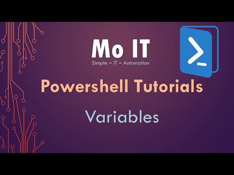 Powershell Tutorials - Variables