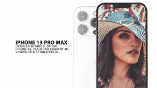 Iphone 13 Pro Max 3D Model Showcase & Download Link