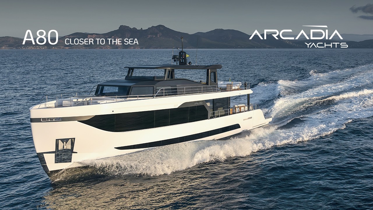 ⁣Arcadia Yachts A80 | Closer to the Sea