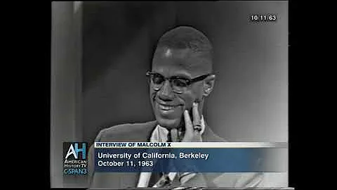 Malcolm X's 1963 Interview at University of Califo...