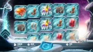 FROZEN DIAMONDS +BONUS GAME! +BIG WIN! online free slot SLOTSCOCKTAIL microgaming screenshot 3