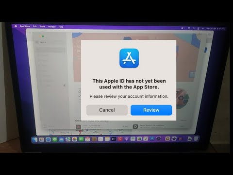 This apple id has not yet been used with the itunes store/App Store |how to sign in app store on mac