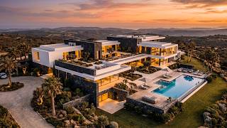 Luxury in Perfect Balance — Inside a Stunning Modern Hillside Mansion