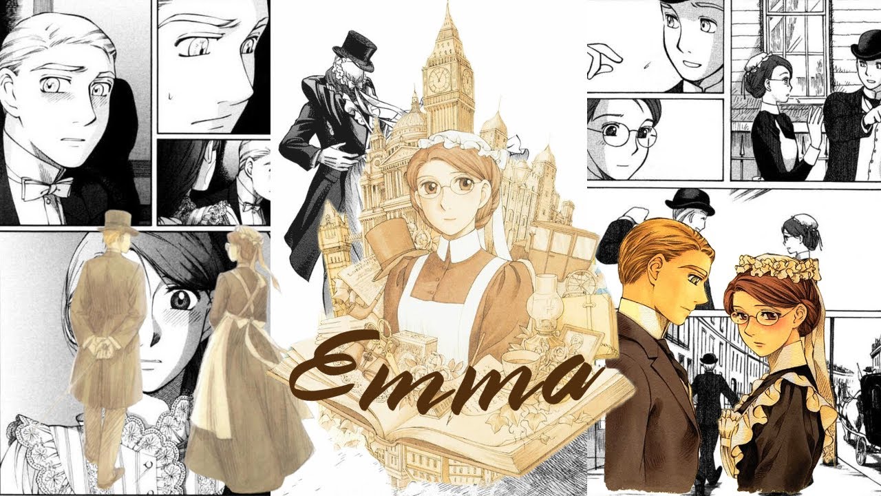 Analizamos Emma (Kaoru Mori): un romance victoriano para que lo leas