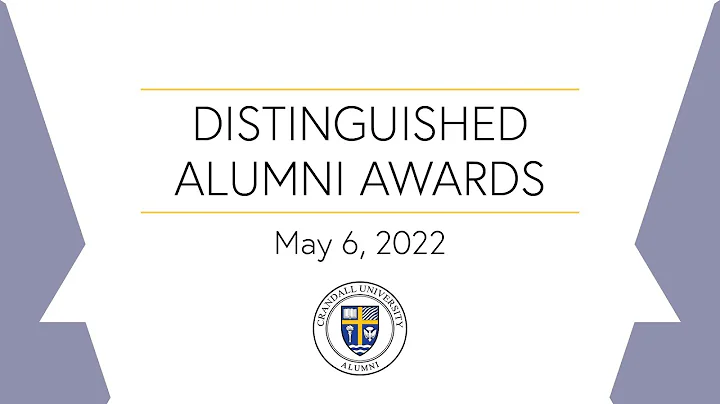 Rev. Dr. Dennis Bustin - 2022 Distinguished Alumni Awards - Crandall University