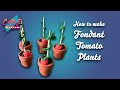 CAKE NATION | How To Make a Fondant Tomato Plant