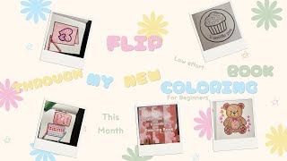 Flip Through My New Coloring Book! π¨ | Relaxing Coloring Book Tour & First Look