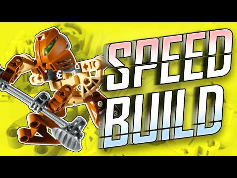 Speed Build: LEGO Bionicle #8584 Matoran Hewkii (2003)