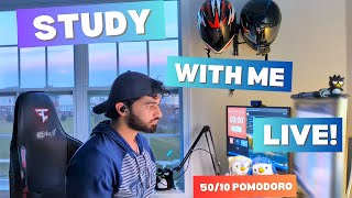 9 Hour Study With Me LIVE | Medical Student - USMLE Step 1 | 50/10/70 Pomodoro w/ Lofi (01/09/25)