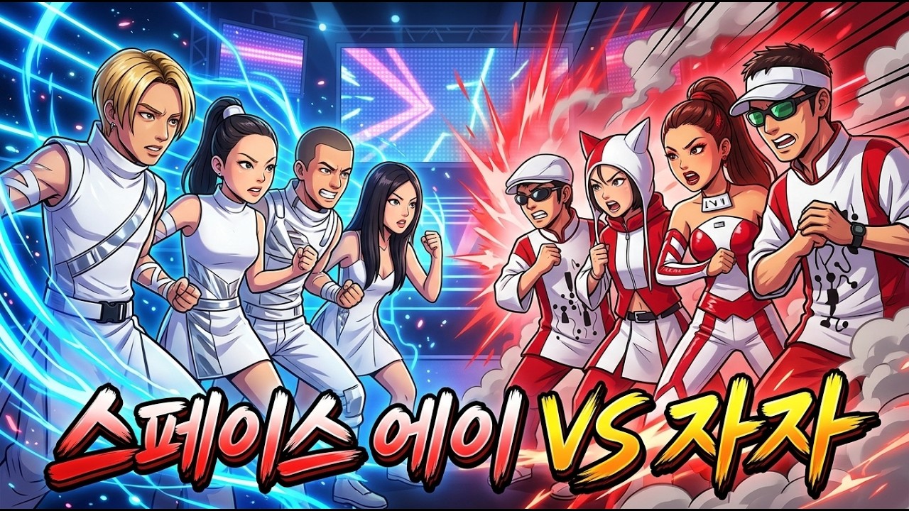 [90년대 댄스 폭발] 🎧 스페이스 에이 & 자자 히트곡 AI 커버/리메이크 플레이리스트 | 레트로 댄스 & 클럽 파티 BGM