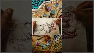Allied By Circumstance Process #artwork #artprocess @rodneyillustrations