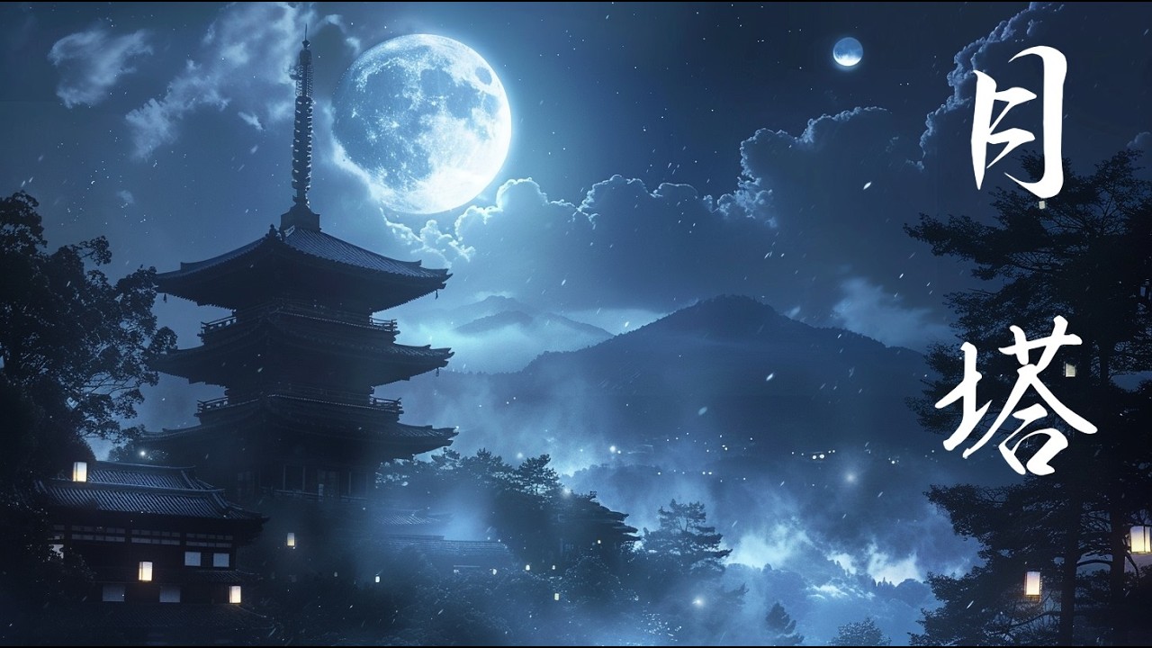 [GETTOU] Moonlit Pagoda – 月塔🌙 | Cinematic Japanese music