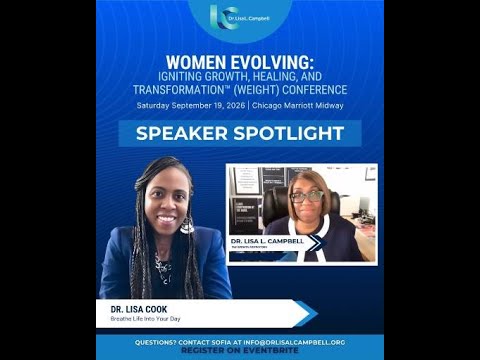 WEIGHT Conference - Speaker Spotlight: Dr. Lisa Cook