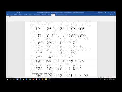 Video: Hva Er Punktskrift