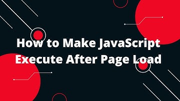 JavaScript Tutorial in Hindi #87 How to Make JavaScript Execute After Page Load