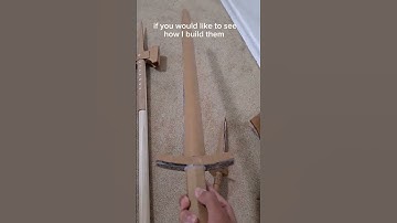 How I Build My #cardboard Medival Weapons