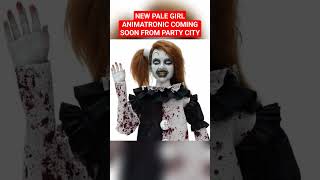 NEW "Pale Girl" animatronic COMING SOON from Party City! #terrifier #art #partycity #shorts