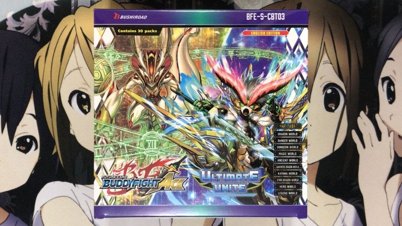 Opening My Ultimate Unite Future Card Buddyfight Booster Box