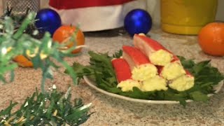 Фаршированные крабовые палочки. Рецепт Фаршированные крабовые палочки. Рецепт