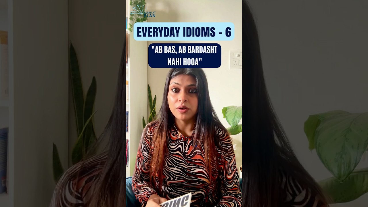 Everyday Idioms Ep-6 