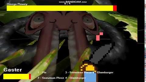 Fight with Omega Flowey ( Yet Another Bad Time Simulator)