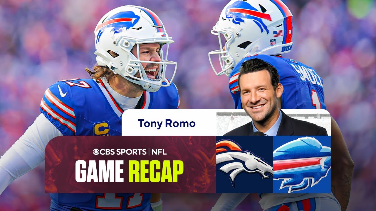 Tony Romo says Josh Allen is 'automatic' as Bills cruise past Broncos | Wild Card Game Recap