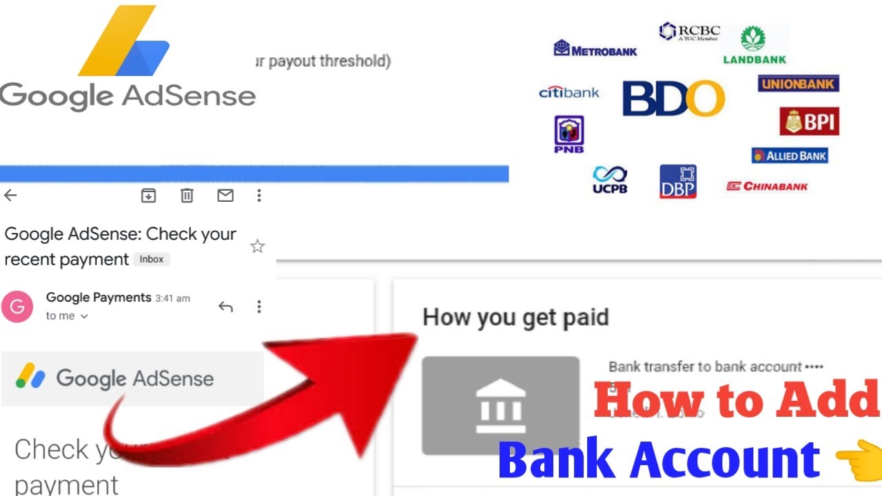 HOW TO ADD PAYMENT METHOD ON GOOGLE ADSENSE|TUTORIAL - YouTube