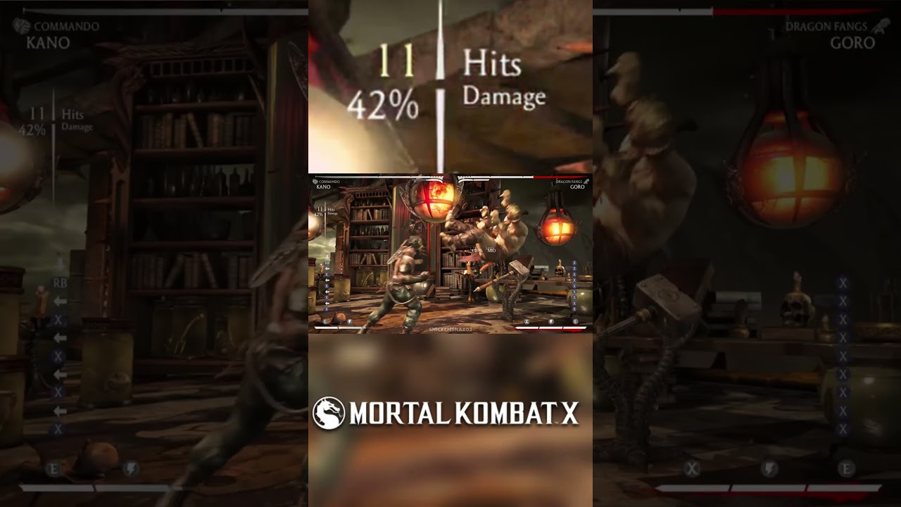 Kano (Commando) Interactable Combo (Mortal Kombat X)