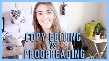 COPY EDITING AND PROOFREADING 🖊️ What