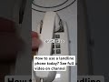 How to use a landline phone today? Sneak peek #landline #phone #telephone